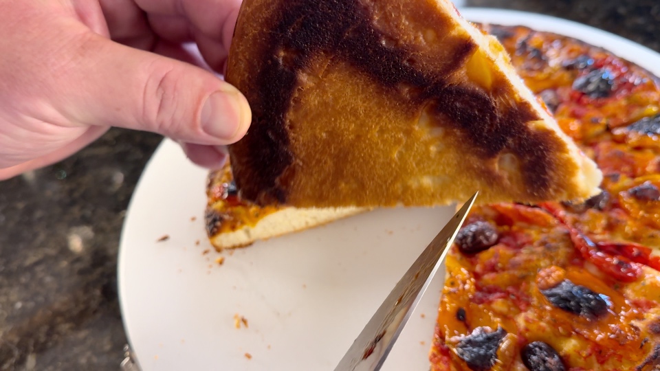 Crispy crunchy bottom