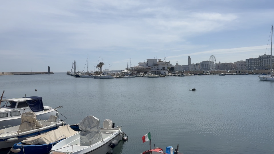 Boats in Bari