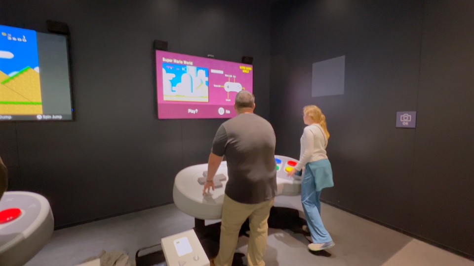 Games at Nintendo Museum