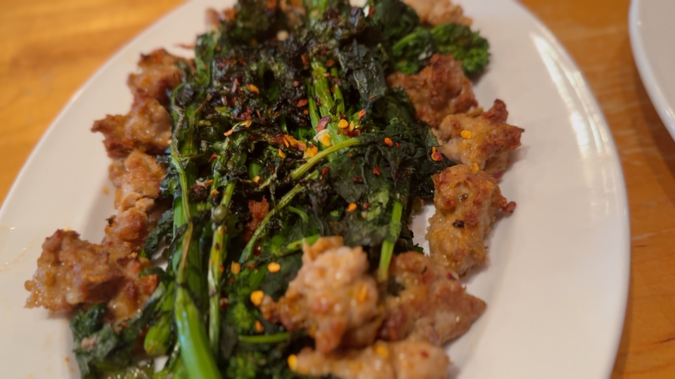Broccoli Rabe with Italian Sausage
