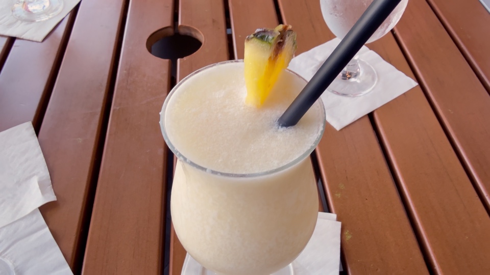 Caribe Hilton pina colada