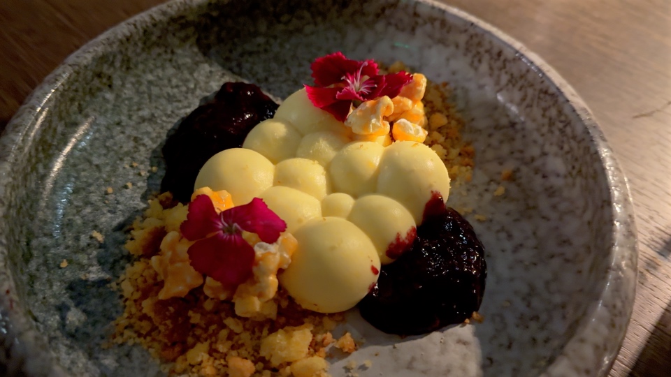 Mario Pagan corn dessert